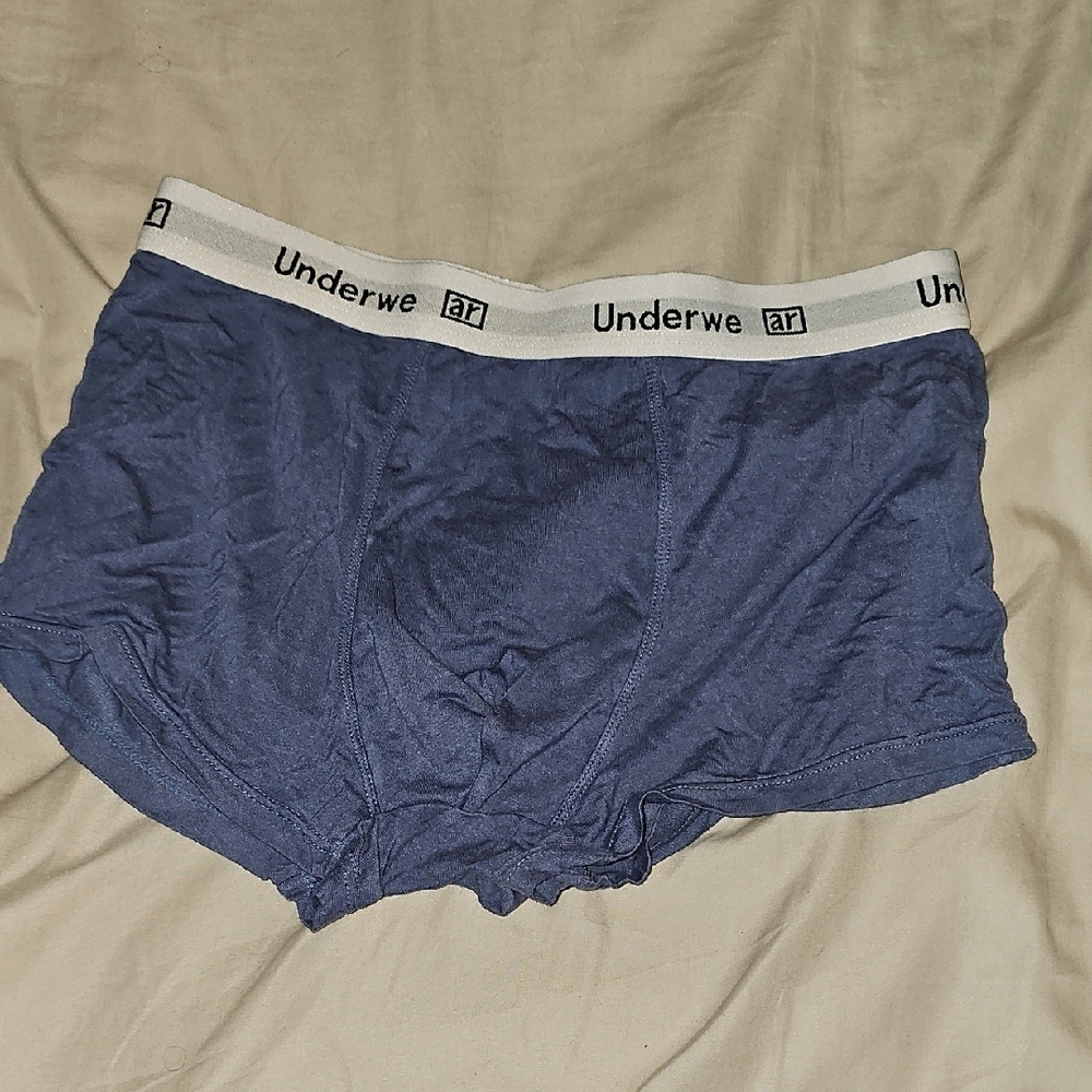 Men's Blue Boxer Briefs